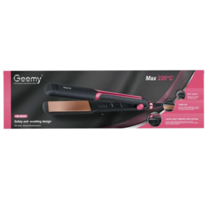 Geemy Gm-2838W Hair Straightener Professional Iron Rambut Hair Straightener