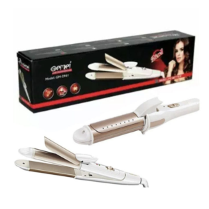 Geemy Gm-2961/ 2 In 1 Professional Portable Hair Straightener And Curling Iron