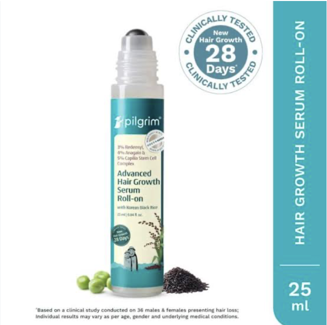PILGRIM Advanced Hair Growth Serum Roll On 25ML