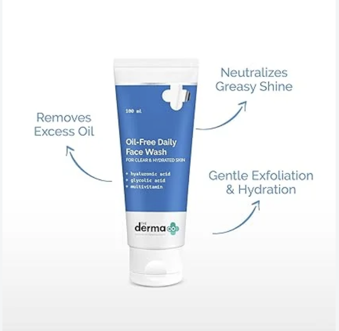 The derma co 2% Salicylic Acid Gel Face Wash with Salicylic Acid & Witch Hazel - 100ml