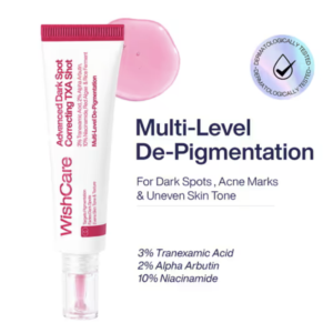 WishCare Advanced Dark Spot Correcting TXA Shot Serum, Alpha Arbutin & Niacinamide (30 ml)