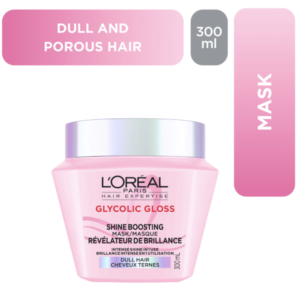 Loreal Paris Hair Expertise Glycolic Gloss, Shine Boosting Hair Mask, 300 ml
