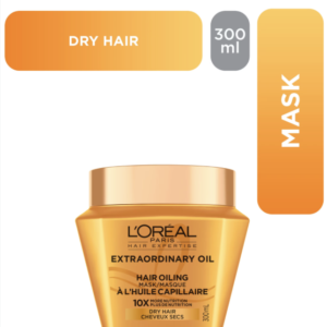 Loreal Paris Hair Expertise Extraordinary Oil, Hair Oiling Mask with Camellia Oil, 300 ml