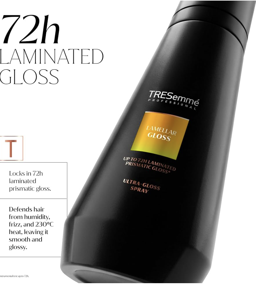 TRESemmé Lamellar Gloss Ultra-Gloss Hair Spray, 150 ml